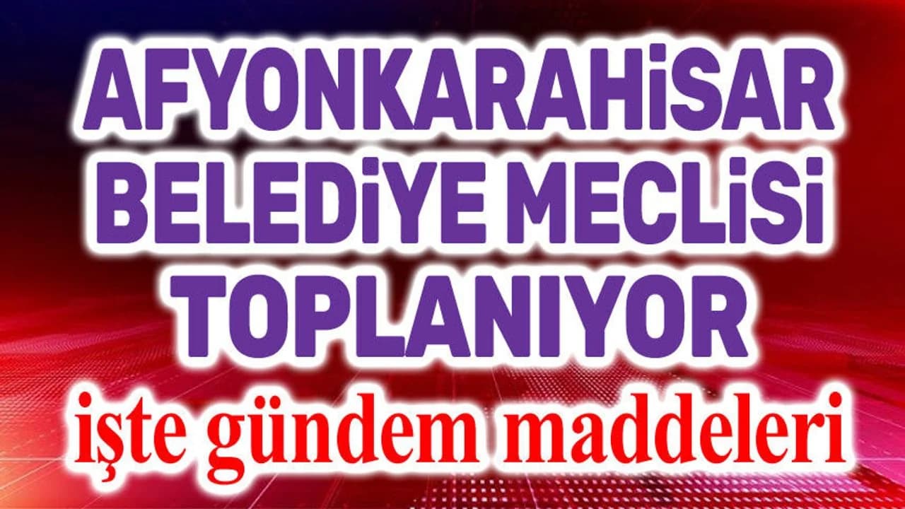 Afyonkarahisar Meclisi'nde Kritik Mart Mesaisi: "Son 20 Yıl" Mercek Altına Alınıyor