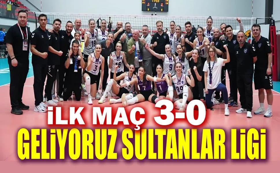 Sultanlar Ligi Hedefleyen Afyon Belediye Yüntaş, PTT'yi Set Vermeden Devirdi