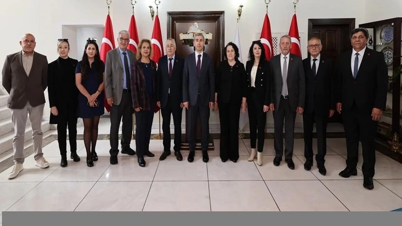 CHP Afyonkarahisar Teşkilatından Vali Aktaş'a Nezaket Ziyareti
