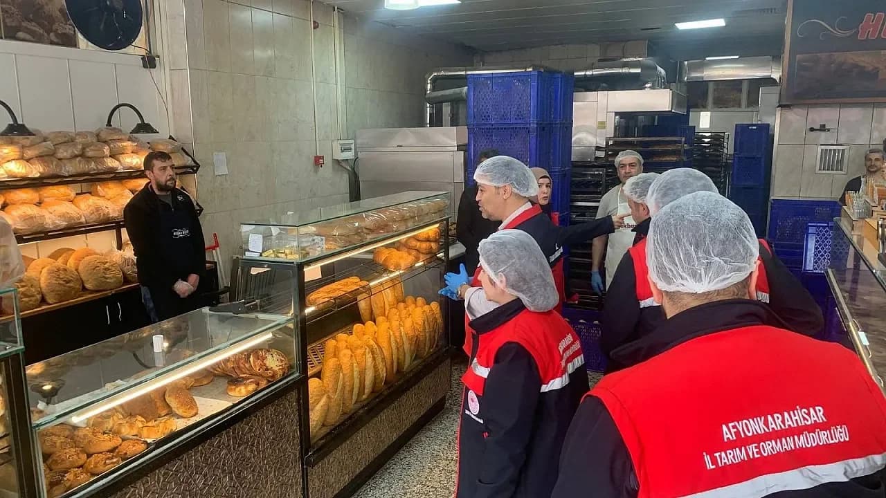 Afyonkarahisar’da Ramazan Öncesi Gıda Güvenliği Alarmı: Fırınlar Mercek Altında