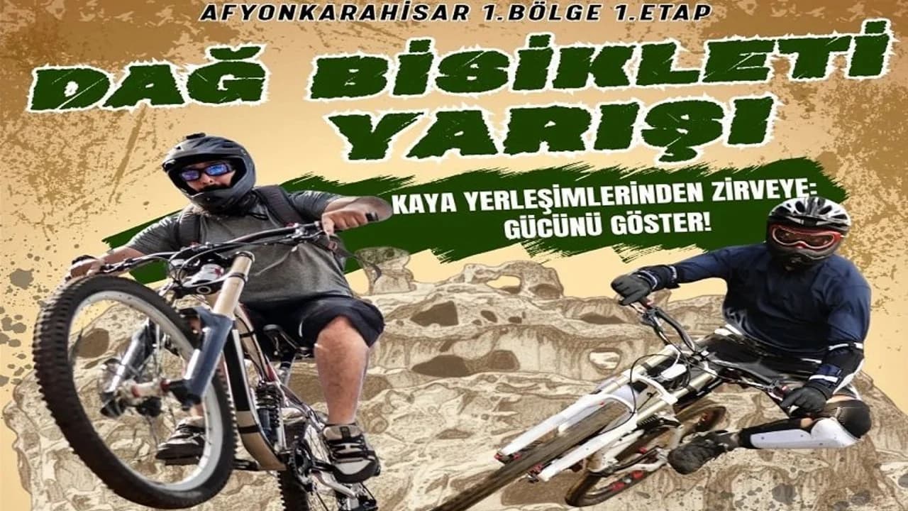 Afyonkarahisar, 1. Bölge 1. Etap Dağ Bisikleti Yarışlarına Ev Sahipliği Yapmaya Hazırlanıyor