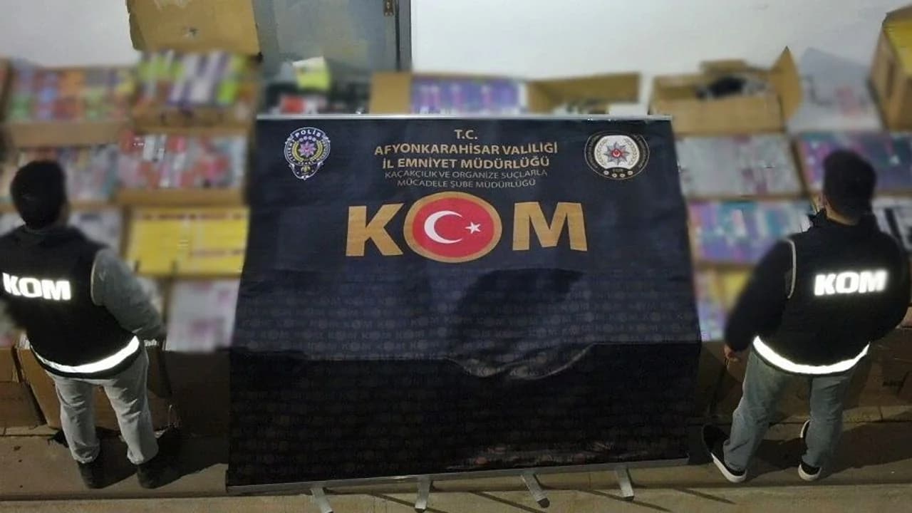 Afyonkarahisar'da Zehir Tacirlerine Darbe: 27 Milyon Liralık Kaçakçılık Operasyonunda 3 Tutuklama