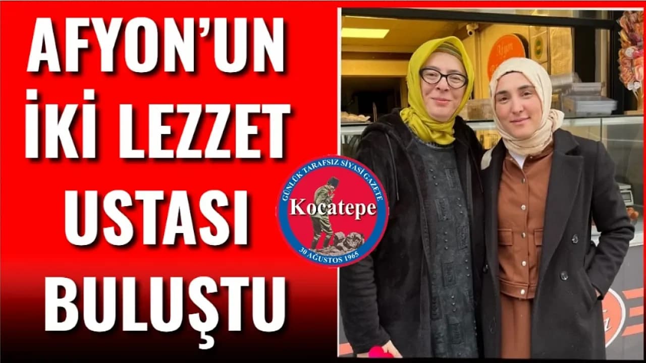 MasterChef Yıldızı Ayşe Ekiz’den Afyon Börek’e Anlamlı Ziyaret