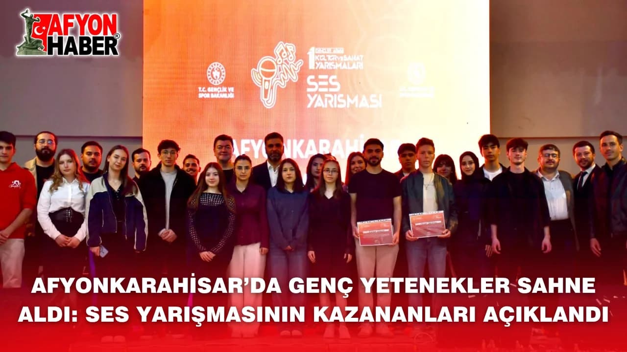 Afyonkarahisar’ın Altın Sesleri Belli Oldu: Genç Yetenekler Muğla Yolcusu