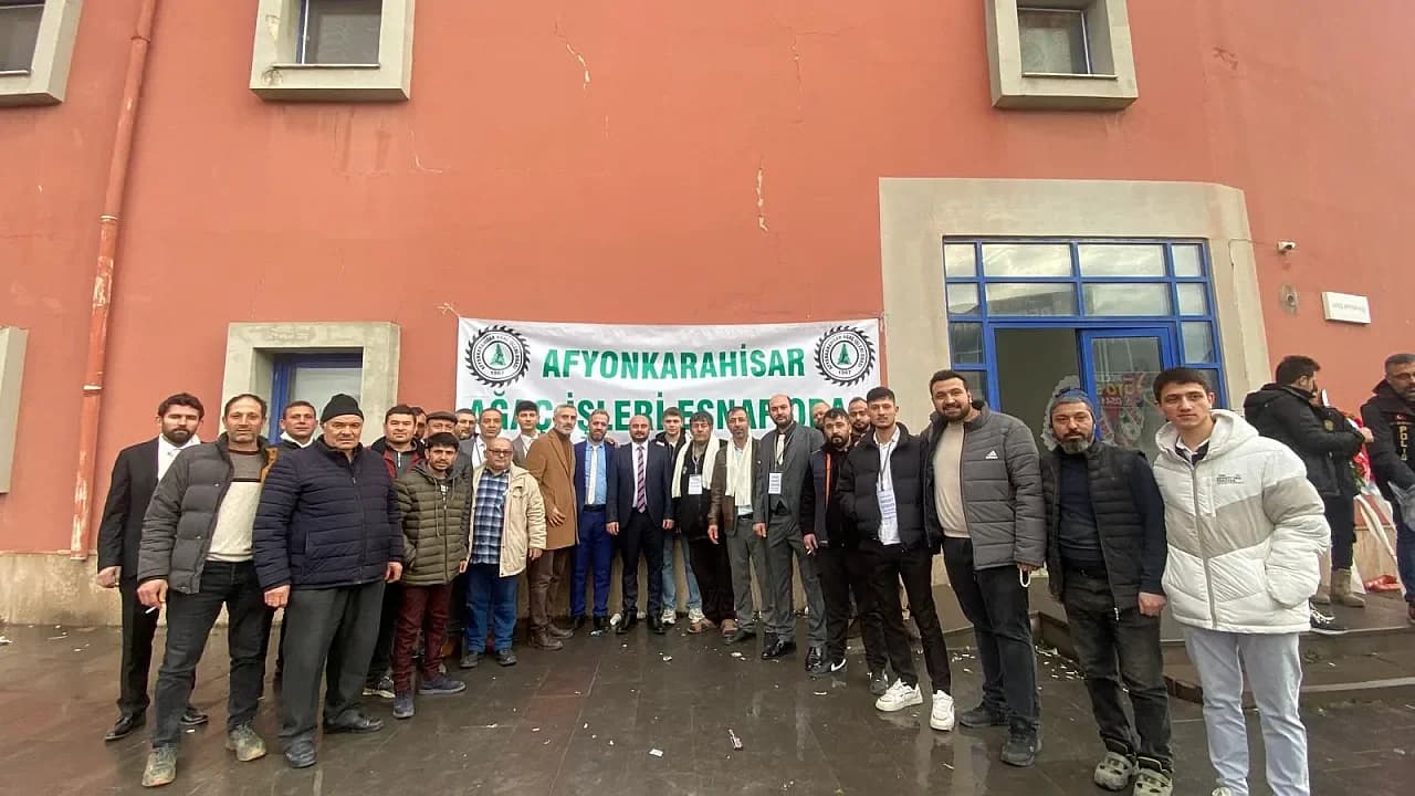 Afyonkarahisar Ağaç İşleri Odası’nın Yeni Başkanı Mehmet Özdemir Oldu