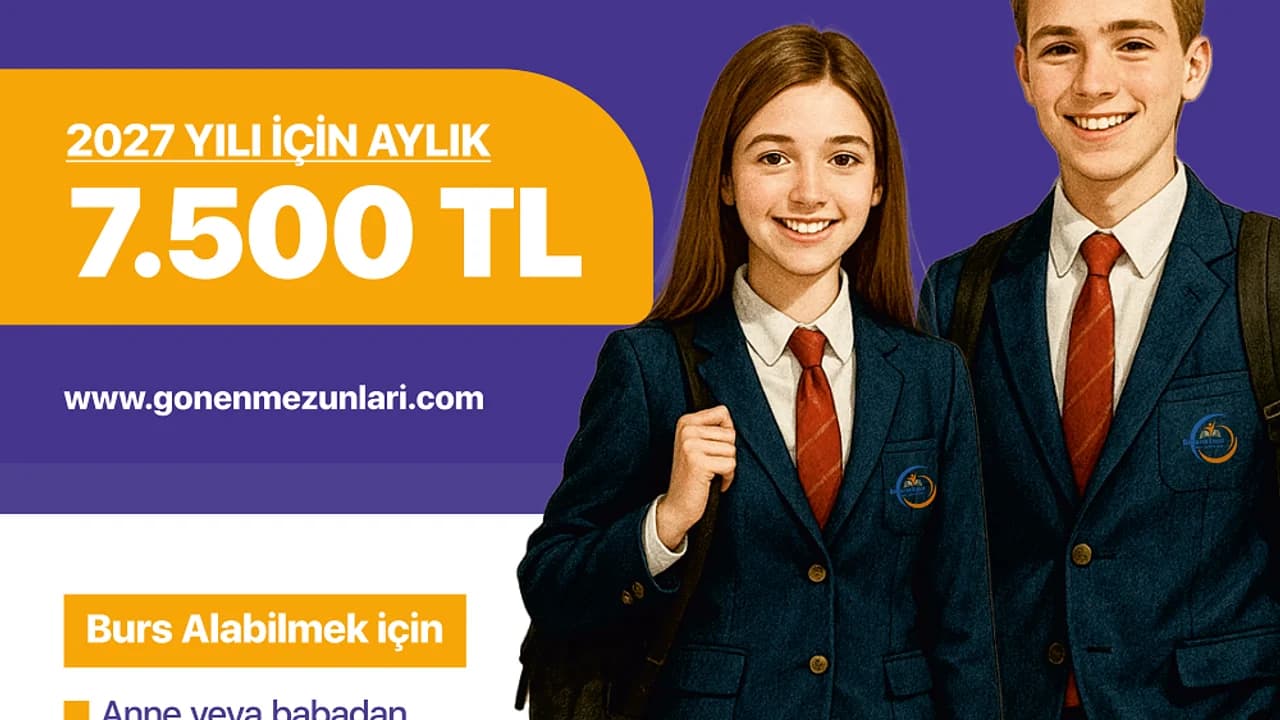 Gönen Mezunlarından Anlamlı Destek: Köy Çocuklarına "Ahde Vefa" Bursu