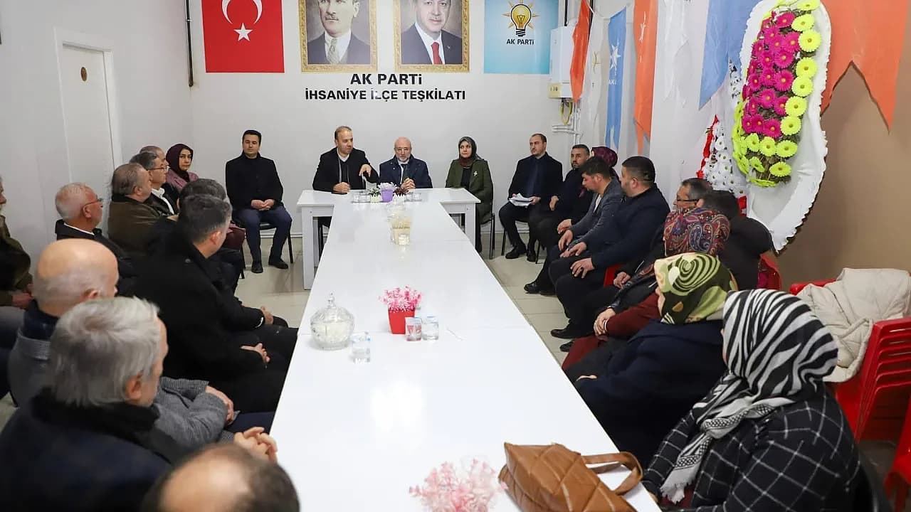 İhsaniye’de AK Parti Teşkilatı Sandık Başına Gitti: Yeni Yönetim İçin Temayül Tamamlandı