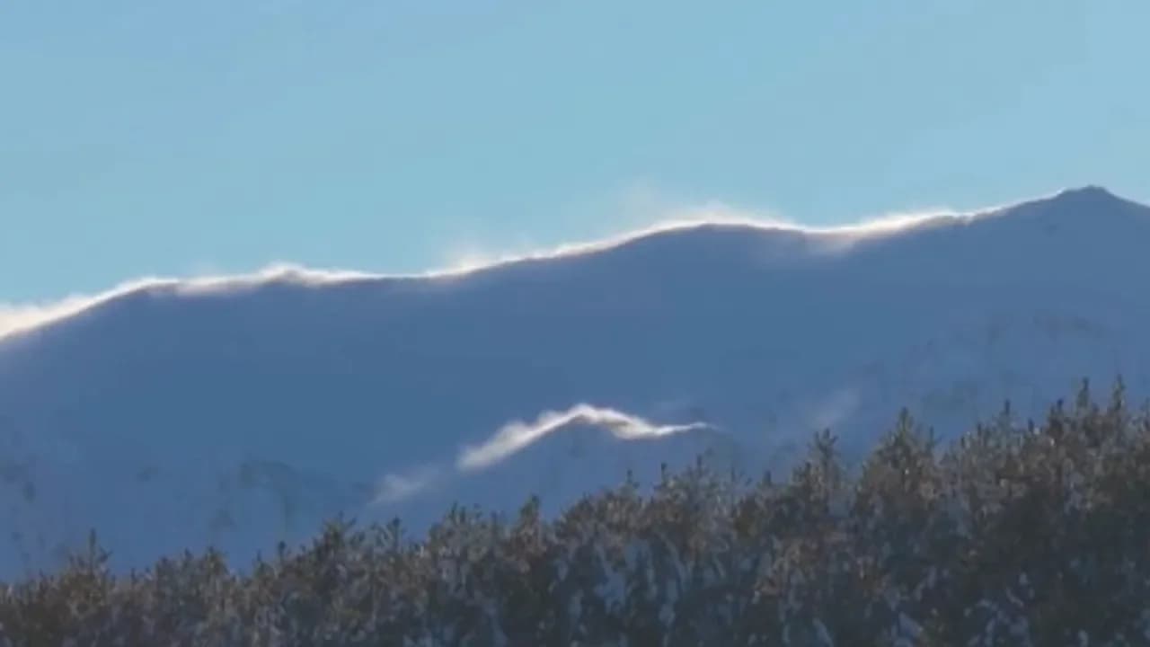 Akdağ Tabiat Parkı’nda Kış Masalı: Beyaz Örtü Havadan Görüntülendi