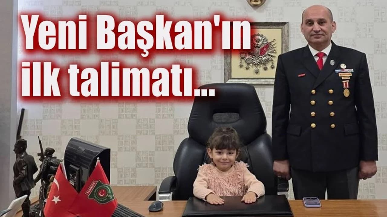 Şehit Kızı Alya Özen, 23 Nisan'da Dernek Başkanlığı Koltuğuna Oturdu
