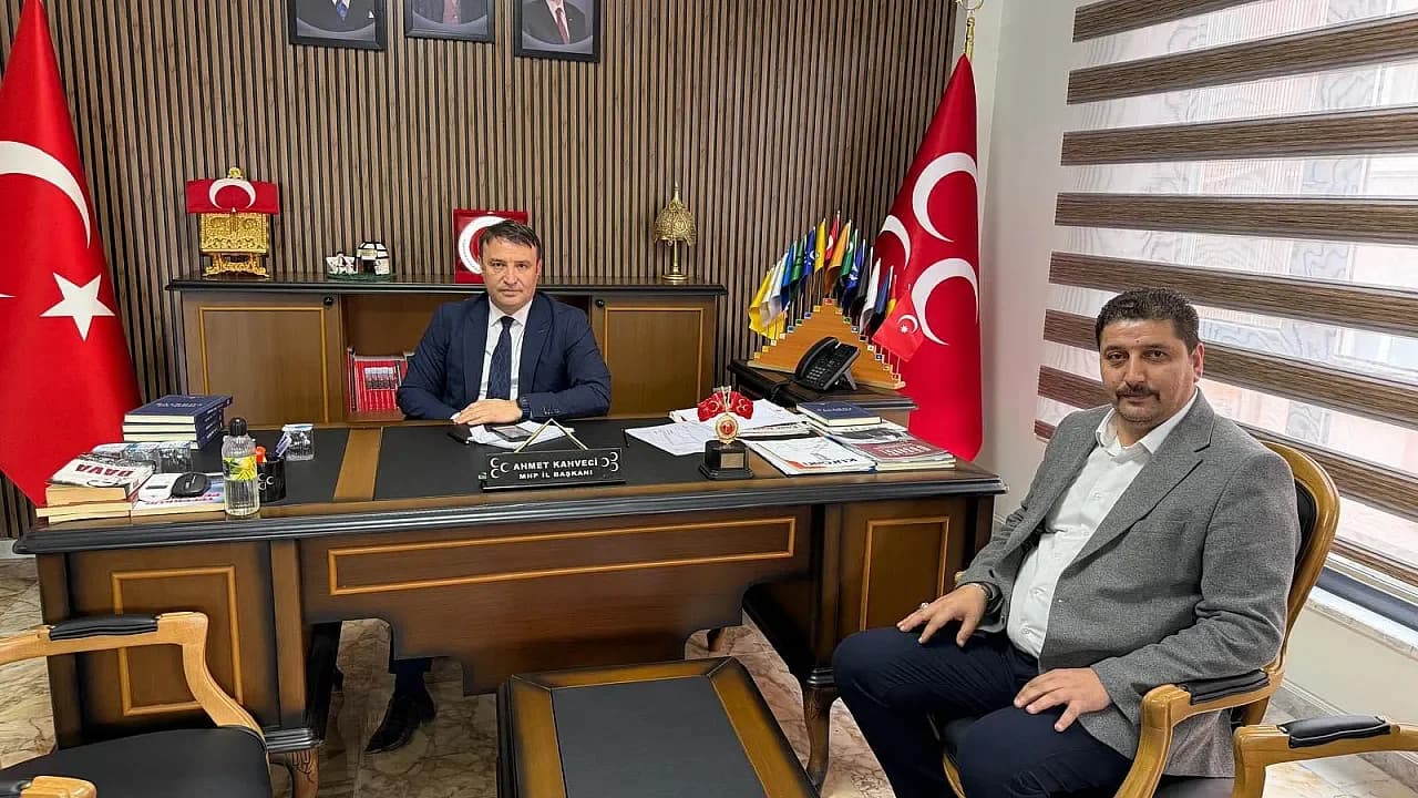 MHP Bolvadin Teşkilatı'ndan İl Merkezine Kritik Ziyaret: Yol Haritası Masaya Yatırıldı
