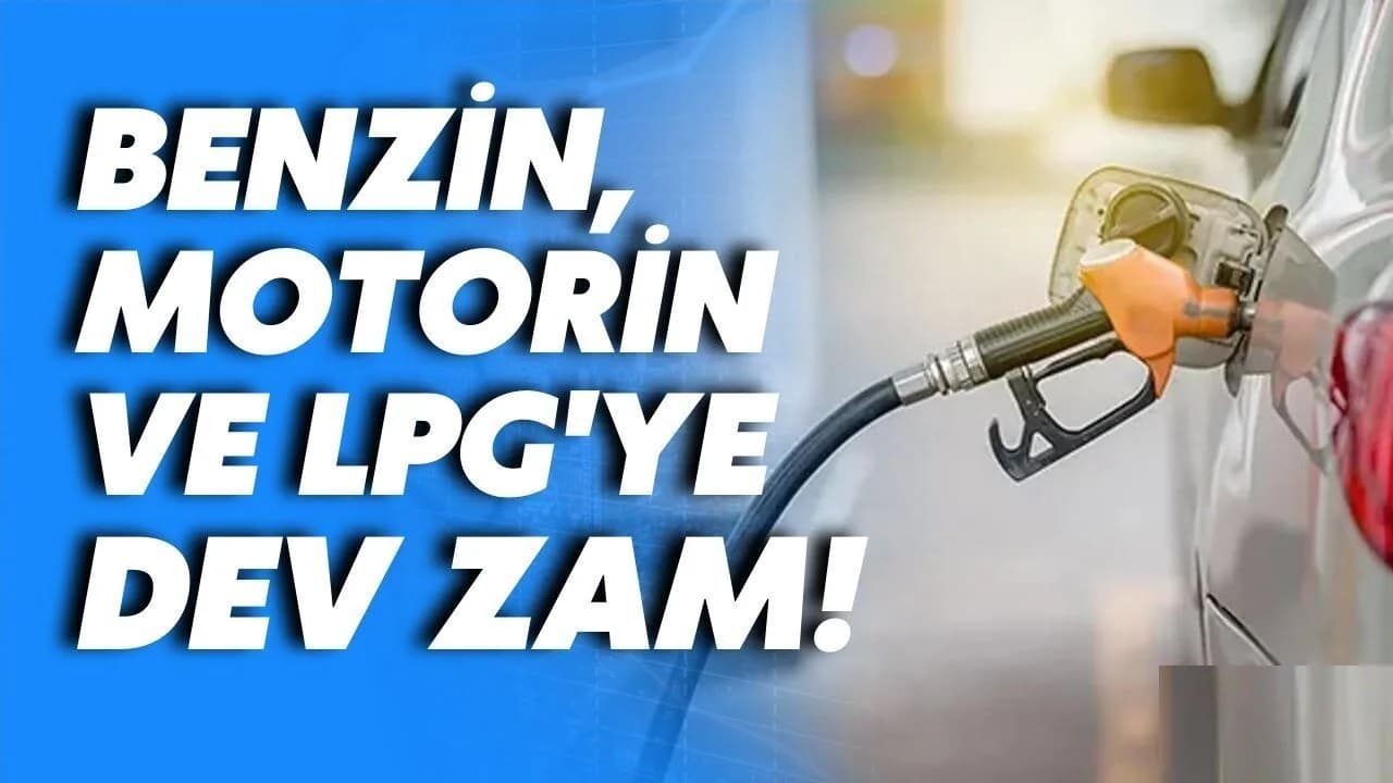 Akaryakıtta Yeni Zam Dalgası: LPG’ye 65 Kuruş Geliyor, Benzin ve Motorin Sırada