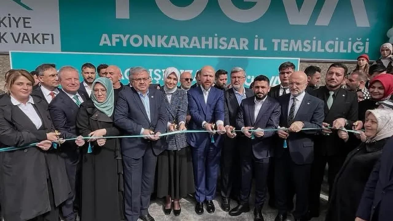 Afyonkarahisar’da Gençlik İçin Yeni Dönem: TÜGVA Hizmet Binası Törenle Açıldı