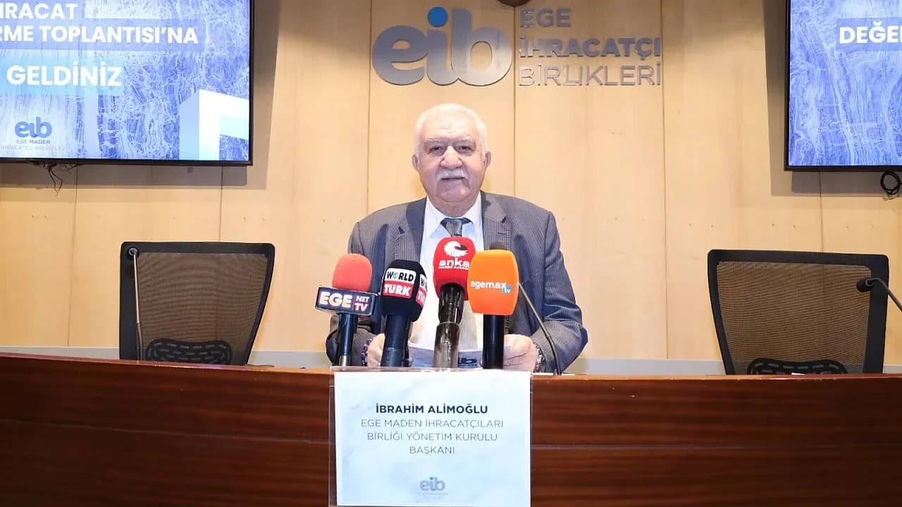 Ege Maden İhracatında Rota Yeniden Oluşturuldu: 2030 Hedefi 2 Milyar Dolar