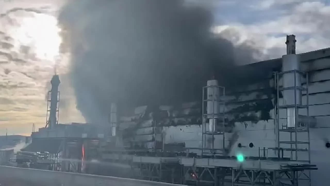 Davulga'da Sanayi Yangını: Biyokimya Tesisine Çevre İllerden Müdahale