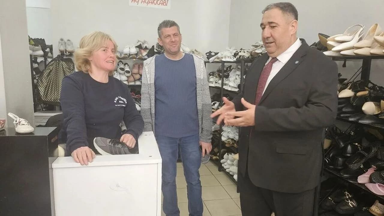 Mecidiye Caddesi'nde Esnafın Zor Sınavı: İYİ Parti Heyetinden Sahada Ekonomi Çıkarması