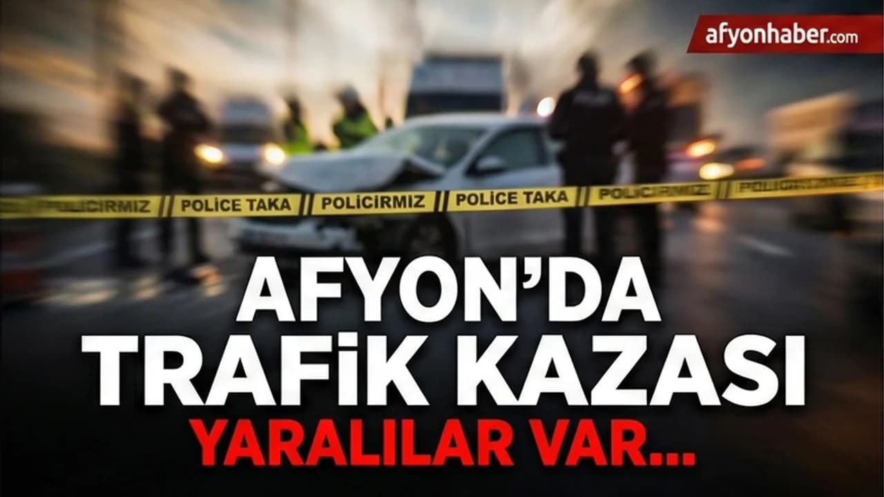 Şuhut'ta Otomobil Takla Attı: Sürücü Hastanelik Oldu