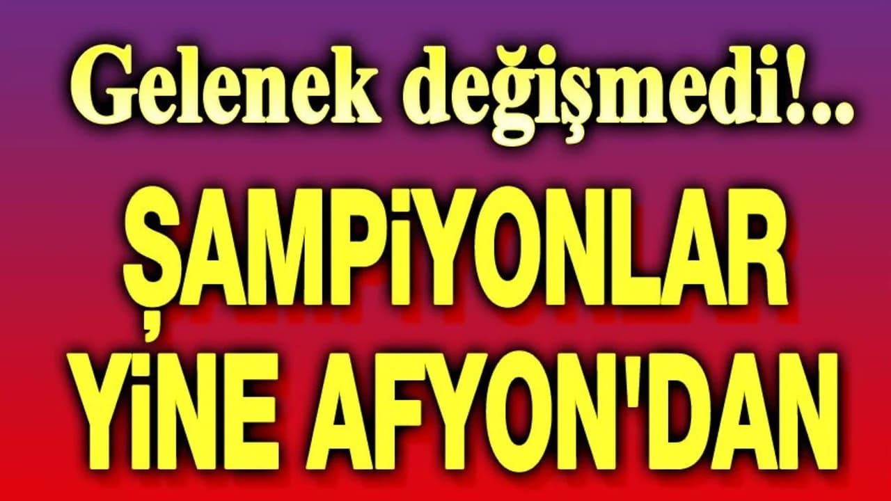 Türk Milli Takımı 24. Dünya İnternet Klavye Yarışması'nda Şampiyon Oldu: Gurur Tablosunda Afyonkarahisar İmzası