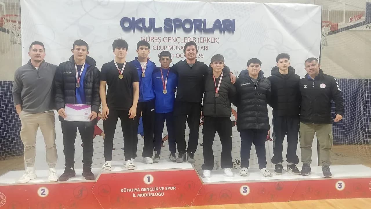 Afyonkarahisarlı Genç Güreşçilerden Kütahya Çıkarması: 10 Sporcu Türkiye Finallerinde