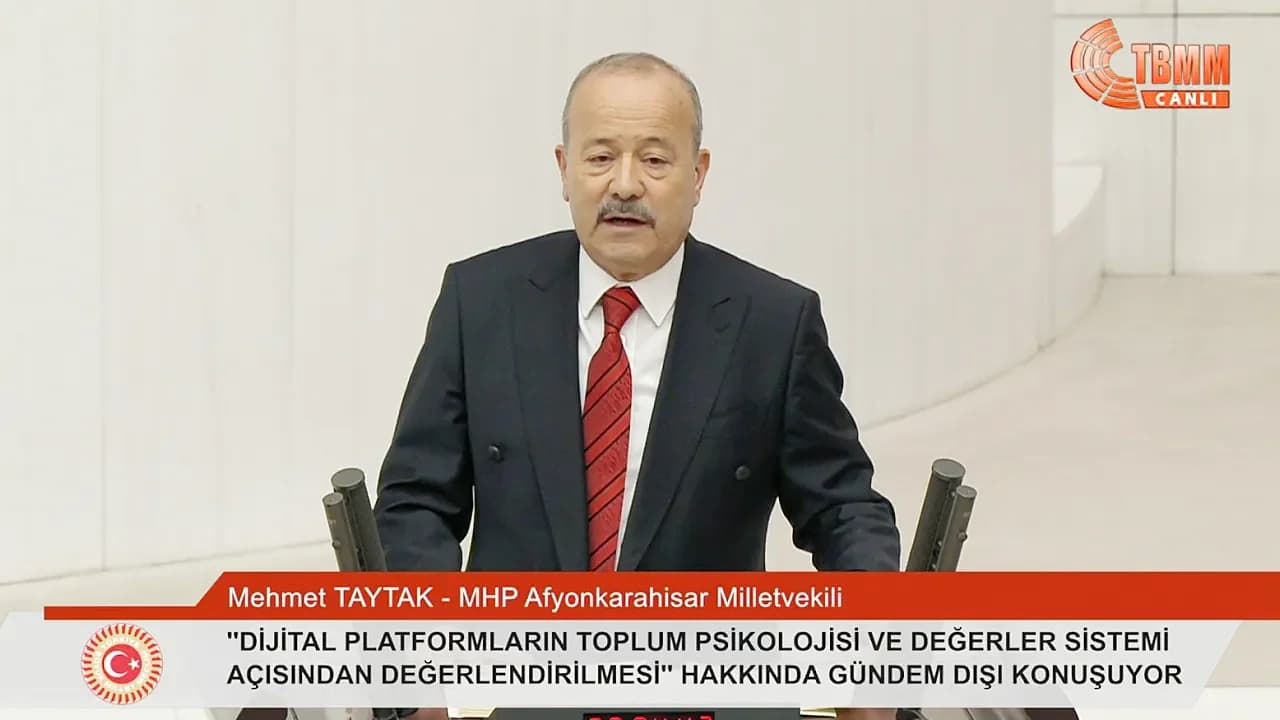 Mehmet Taytak'tan TBMM'de Sert Çıkış: "Dijital İşgal Altındayız"