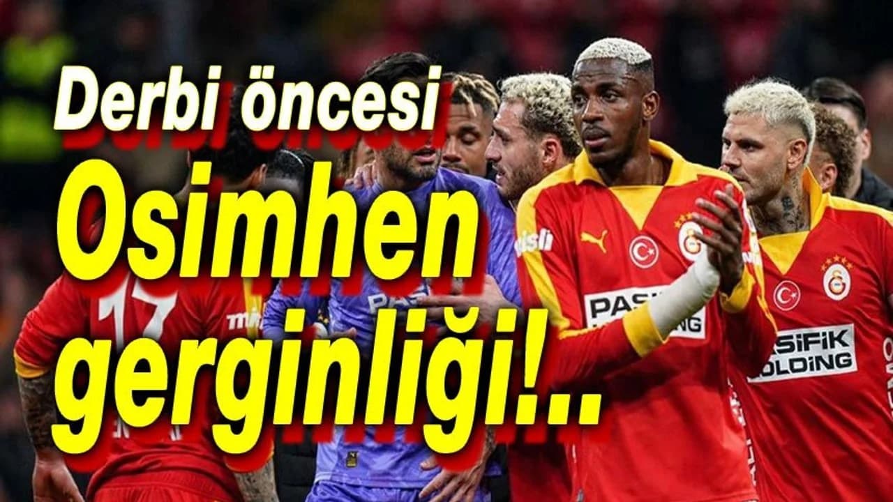 Dev Derbiye 'Alçı' Gölgesi: Fenerbahçe'den Osimhen İçin TFF'ye Acil Başvuru