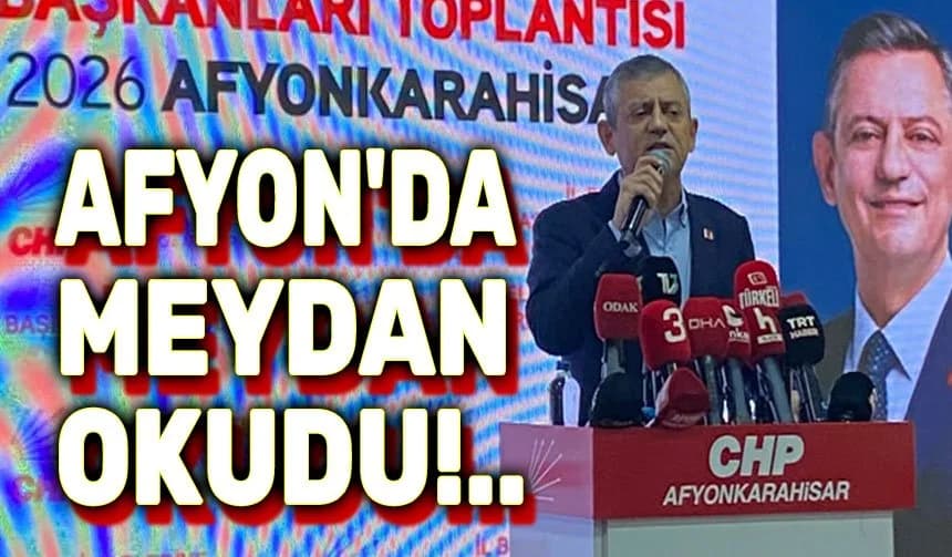 Özgür Özel'den Afyonkarahisar'da Mal Varlığı Çıkışı: "Tazminatlarla İhtiyaç Sahiplerine Sucuk Dağıtacağım"