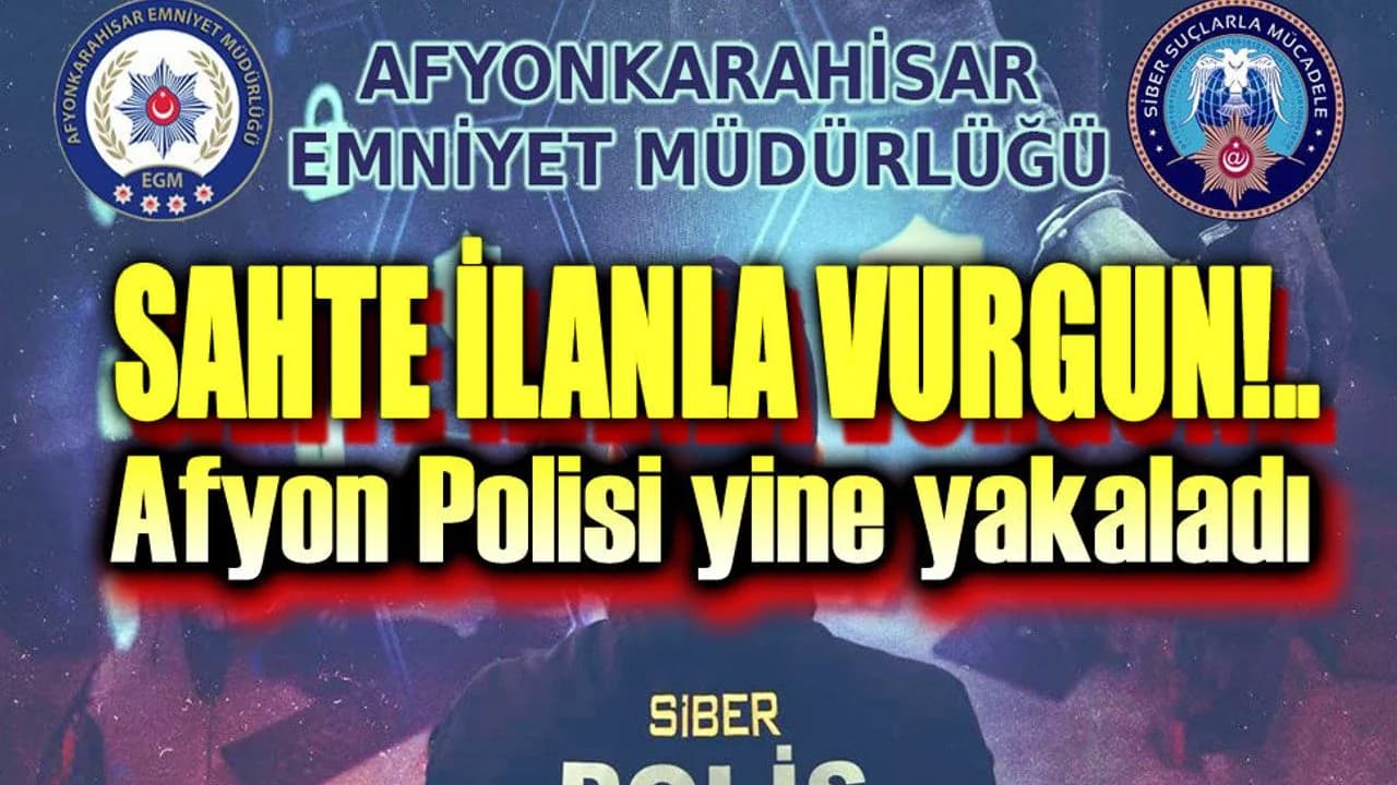 Afyonkarahisar Emniyeti'nden 'İş Makinesi' Dolandırıcılarına Ankara ve İstanbul'da Baskın: 2 Tutuklama