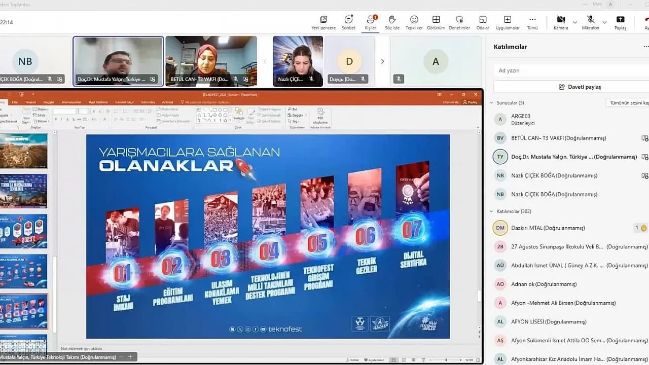 TEKNOFEST Yolculuğunda Afyonkarahisar İmzası: 320 Eğitimciye Kritik Bilgilendirme