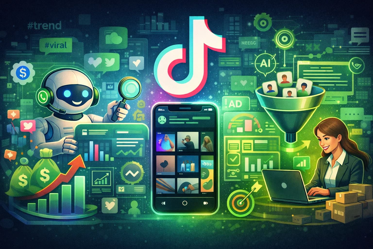 Yapay Zeka Destekli TikTok Pazarlaması: Dijital Stratejileri Yeniden Şekillendiren Yeni Dönem