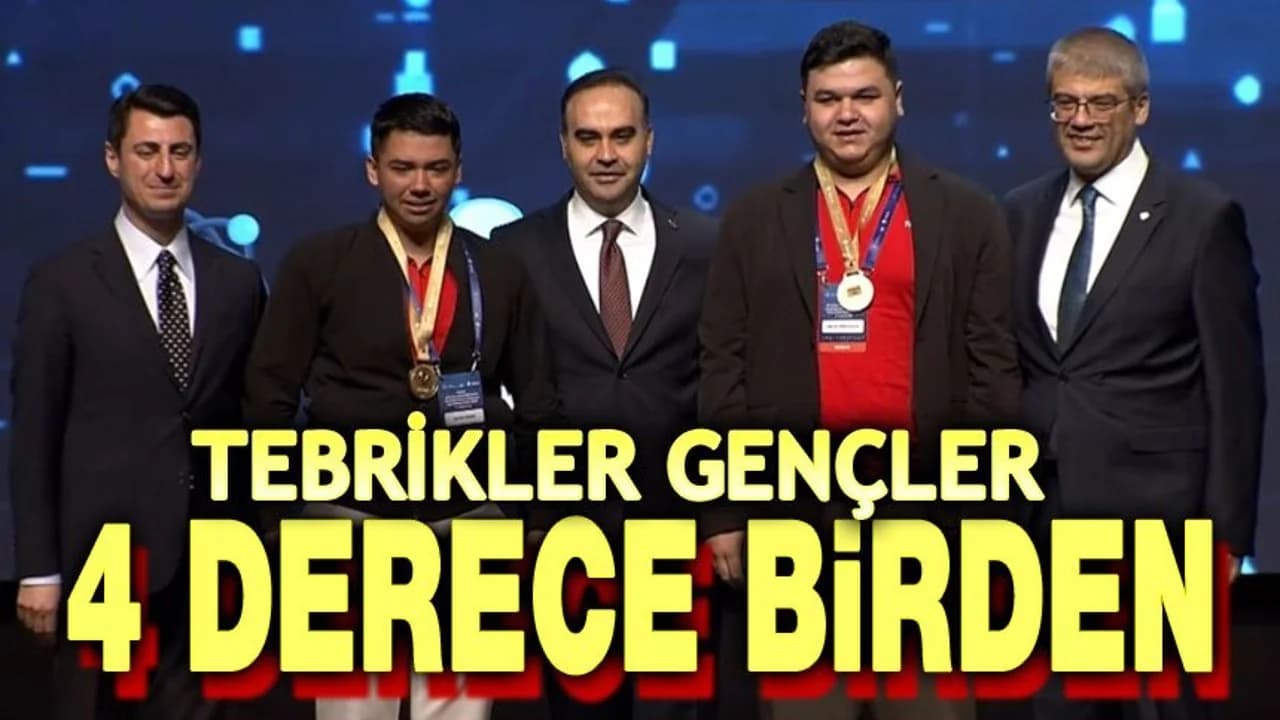 TÜBİTAK Türkiye Finallerinde Afyonkarahisar Rüzgarı: İki Okuldan 4 Önemli Derece