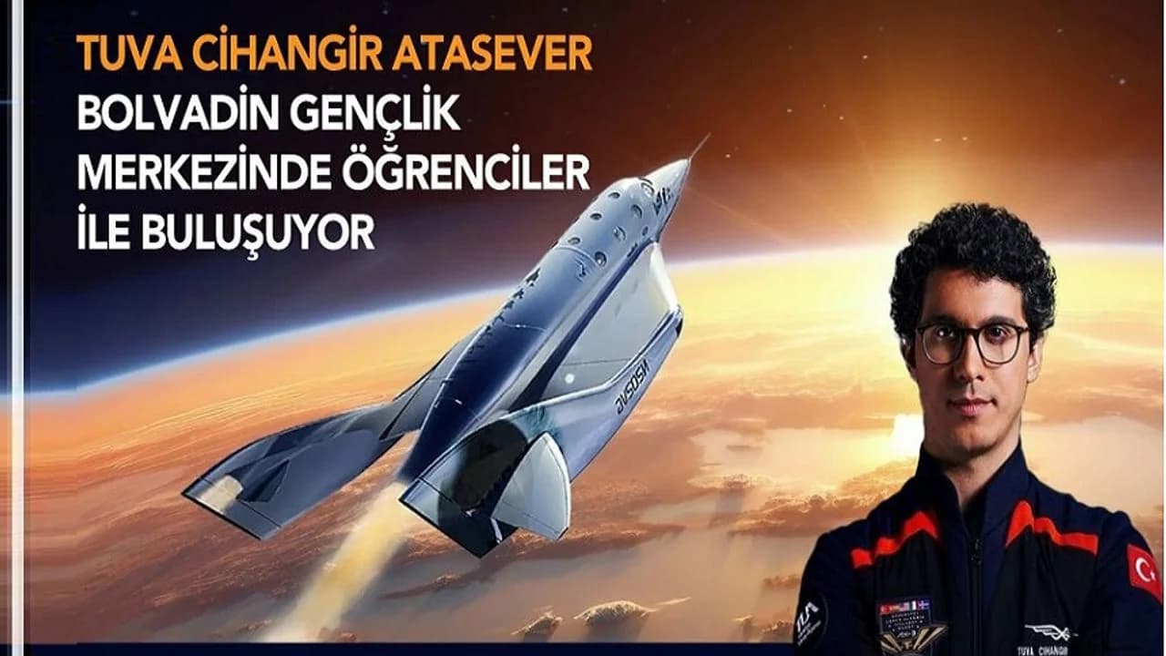 Türk Astronot Atasever Afyonkarahisar'da Gençlerle Buluşuyor: İstikamet Bolvadin