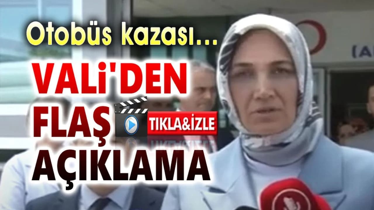 Vali Yiğitbaşı’dan Kaza Sonrası Kritik Açıklama: “Kamyon Sürücüsünün Alkollü Olduğuna Dair Bilgi Var”